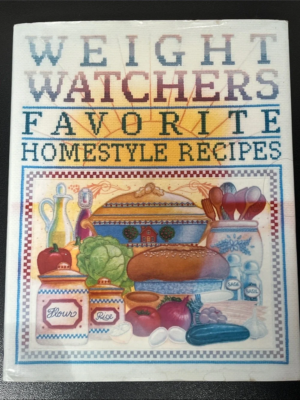 1993 Vintage Weight Watchers Cookbook — Hardcover